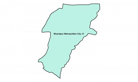 Bharatpur_Ward 13_Map