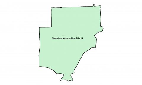 Bharatpur_Ward 14_Map